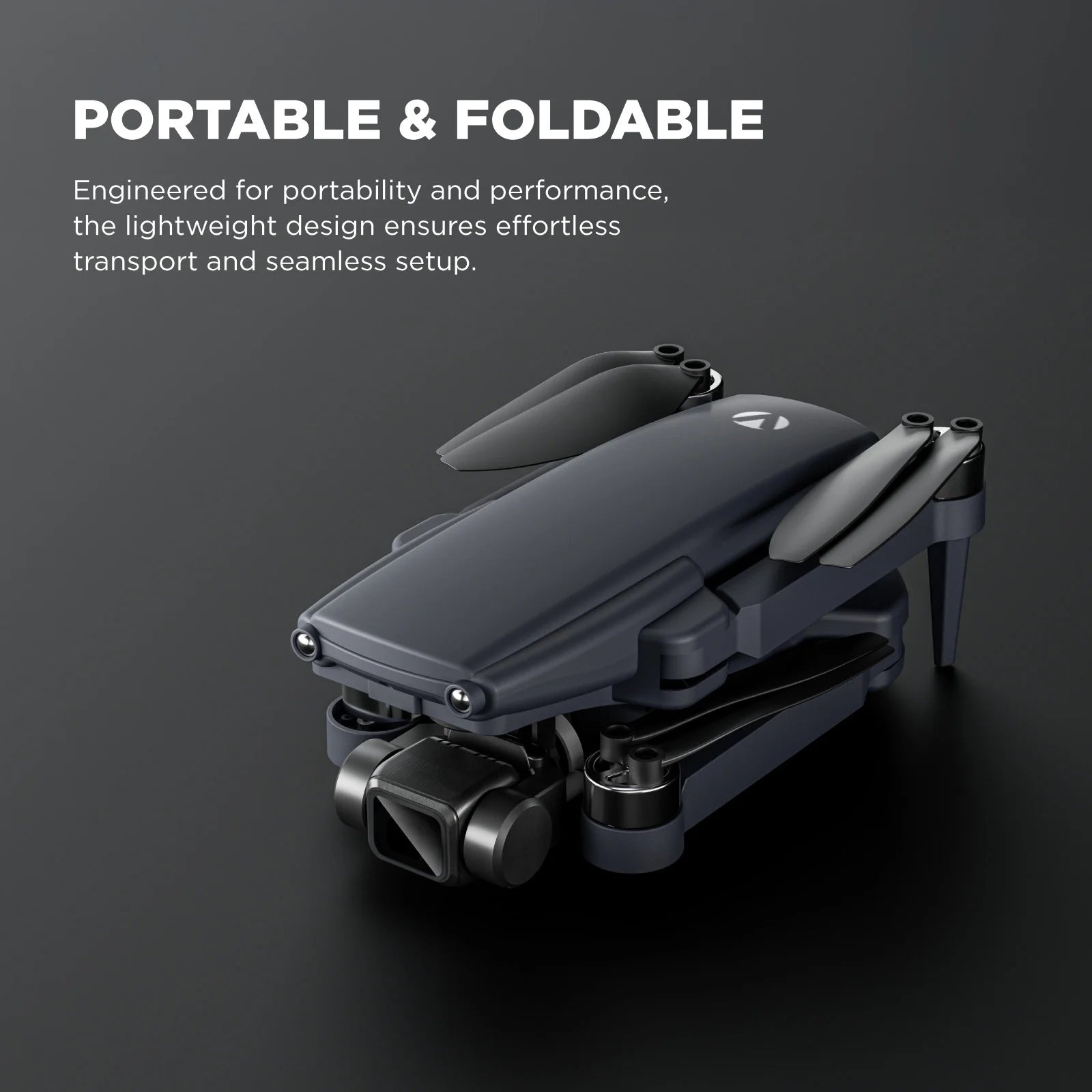 SKYFLOW GPS Foldable 4K UHD Camera Drone for Adults with Live Video Feed, 5" Touchscreen Remote, 3-Axis Gimbal, Brushless Motors, Auto Return, Optical Flow & Carry Case