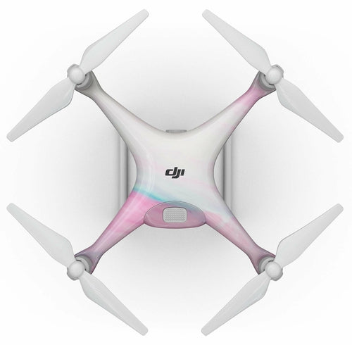 Marbleized Soft Pink - Full-Body Skin Kit for the DJI Phantom 4 Drone
