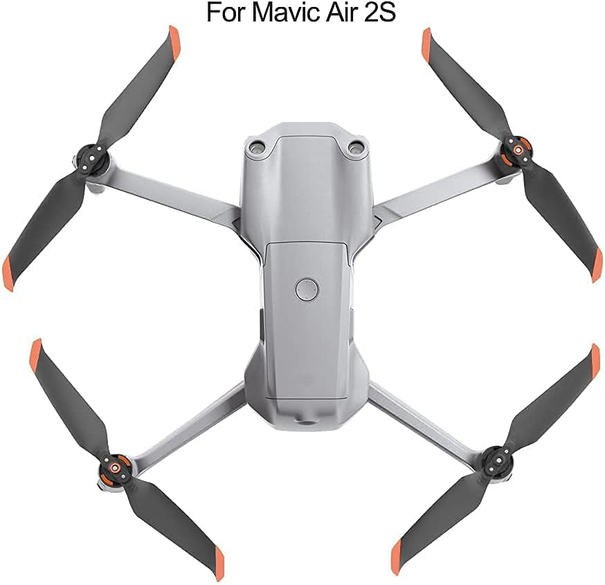 2 Pairs Mavic Air 2 / Air 2S Propellers Compatible with DJI Mavic Air 2 / Air 2S Drone Quick-Release Low-Noise Replacement Blades Props, Orange